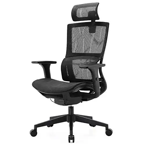 Ergonomischer Bürostuhl mit Netzrücken von SIHOO