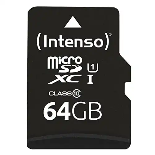 Intenso Premium microSDXC 64GB Class 10 UHS-I Speicherkarte