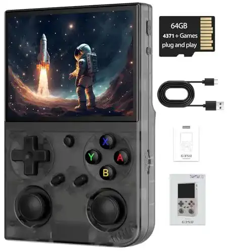 Anbernic G350 Retro-Handheld-Spielekonsole mit 8,9 cm Bildschirm
