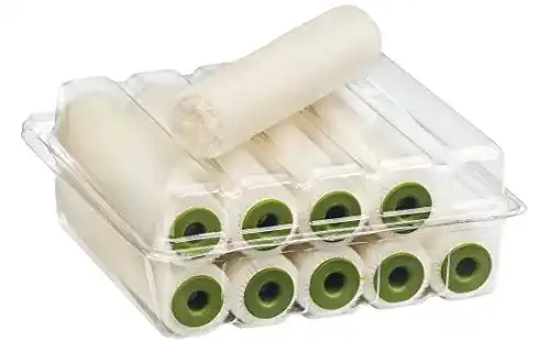 Lackierwalzen Colorus 10er Set mit Veloursbezug 10 cm