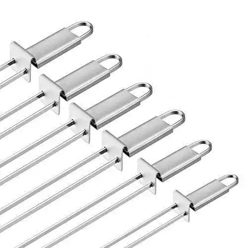 Tepsmigo Grillspieße für Schaschlik und Grillgerichte