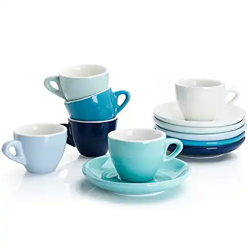 Espresso Tassen Set aus Porzellan von Sweese, 6-teilig