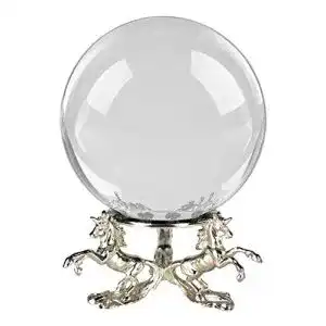 Amlong Crystal Kristallkugel 150 mm mit Einhorn-Ständer