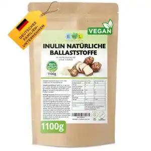Inulin Pulver aus Chicorée-Wurzel Qualitätsprodukt aus Deutschland