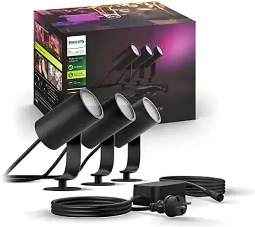 Philips Hue Lily Gartenstrahler White & Color Ambiance 3er Set