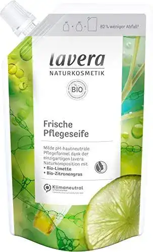 Flüssigseife Lavera Nachfüllbeutel Frische Pflegeseife 6er Pack