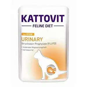 Kattovit Feline Diet Urinary Katzenfutter mit Lachs, 24 x 85 g