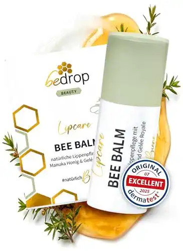 Lippenpflege Bedrop BeeBalm mit Manuka Honig und Gelée Royale
