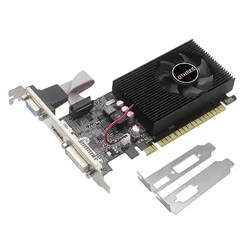 GeForce GT 730 Qthree Grafikkarte mit 4 GB DDR3 und 128 Bit