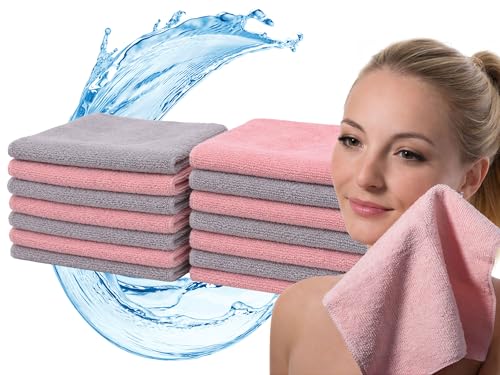 Mikrofaser Abschminktücher Zollner 14er Set – Öko-Tex Zertifiziert