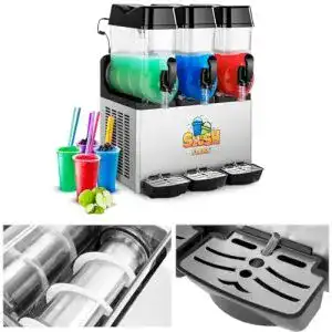 Slush-Maschine Royal Catering RCSL mit 3 x 12 L Behältern