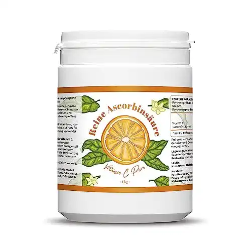 Vitamin C Pulver von Kala Health, 1 kg