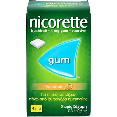 Nikotinkaugummi von Kohlpharma GmbH Nicorette 4 mg Freshfruit