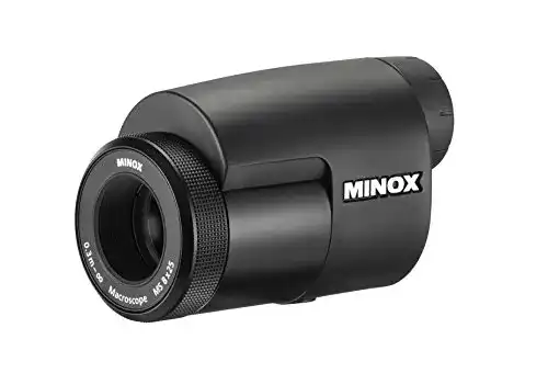 Minox MS 8×25 Macroscope Schwarz Kompaktes Miniteleskop