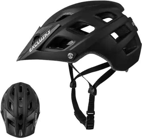 Exclusky MTB-Helm für Herren und Damen mit Visier