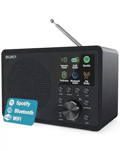 WLAN Küchenradio Majority Touro Internetradio DAB+ mit Bluetooth