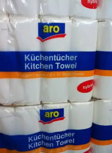 Küchenrolle Shop-Of-Wonder 16 Rollen Küchenpapier hochweiß 3-lagig