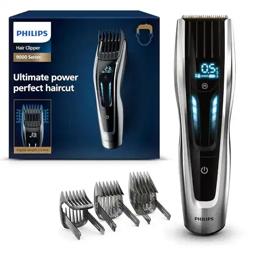 Haarschneider Philips Series 9000 mit digitaler Touch-Steuerung