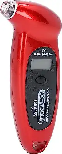 Reifendruckprüfer digital KS Tools 100.4055 für präzise Messungen