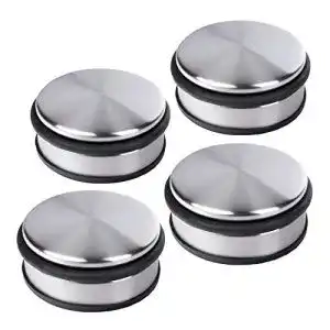 Türstopper Schramm 4er Set aus Edelstahl 10 x 4 cm