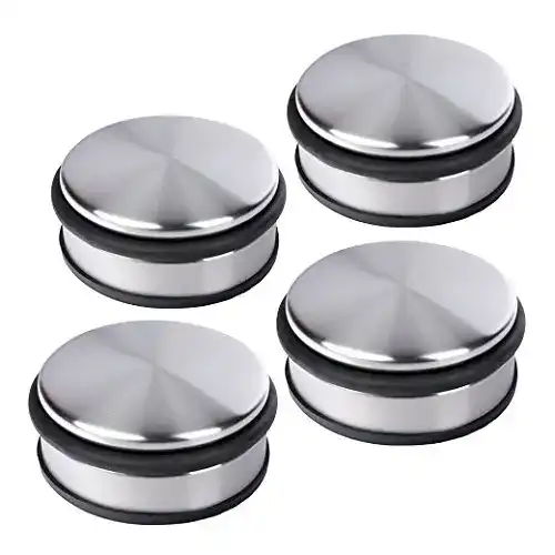 Türstopper Schramm 4er Set aus Edelstahl 10 x 4 cm