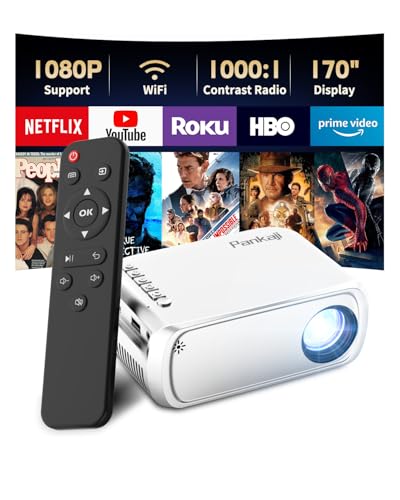 Pankaji WiFi Mini Beamer Full HD 1080P unter 200 Euro