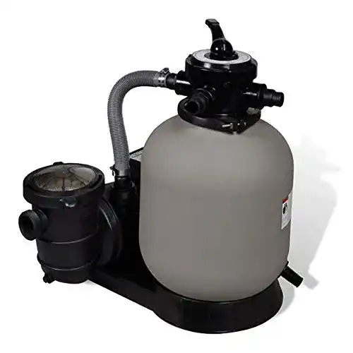 Sandfilteranlage vidaXL mit 600W Pumpe und 17000L/h Filterleistung