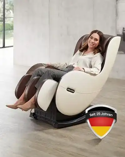 Massagesessel Welcon Easyrelaxx in Beige Braun