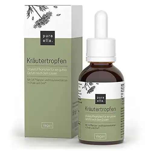 Bitterstoff-Tropfen von Pure Ella zur Unterstützung der Verdauung