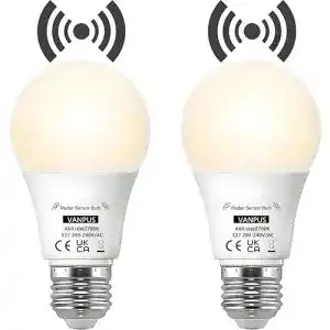Glühbirne mit Bewegungsmelder – Vanpus LED-Lampe mit Radar-Sensor