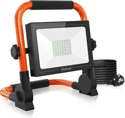 Baustrahler Meihua 35W LED 3000LM Tragbar IP66 wasserdicht