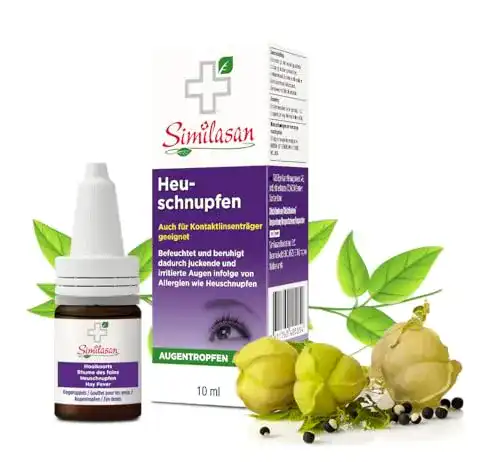 Allergie-Augentropfen Similasan für Heuschnupfen und gereizte Augen