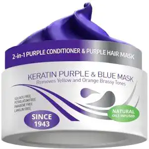 Keratin-Haarkur von Vitamins Hair Cosmetics für blondes Haar