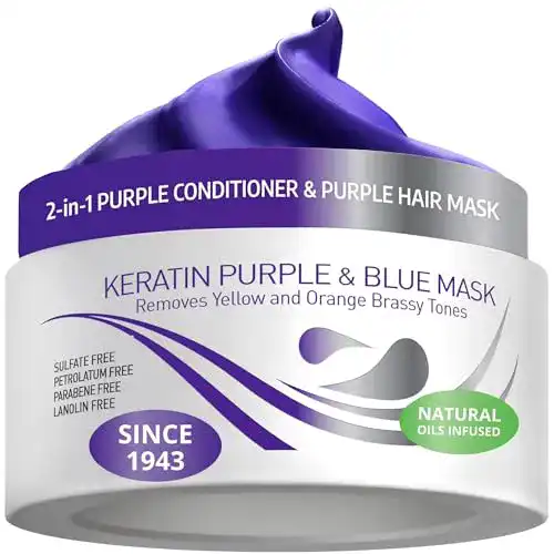 Keratin-Haarkur von Vitamins Hair Cosmetics für blondes Haar