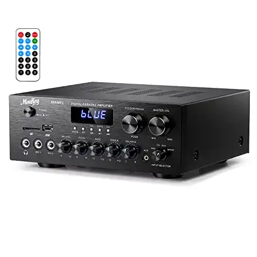 HiFi-Verstärker Moukey – Bluetooth Leistungsverstärker für Klangqualität