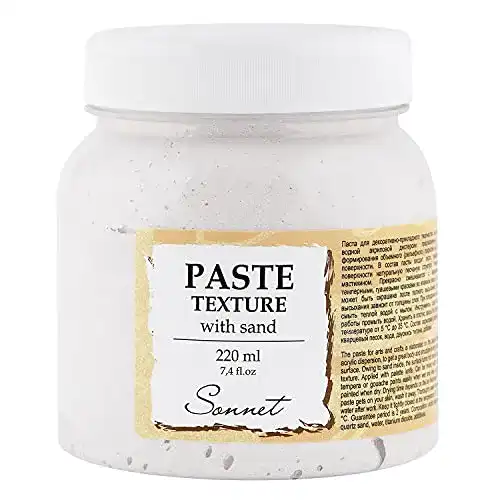 Strukturpaste Sonnet Leinwand auf Wasserbasis mit Sand 220ml