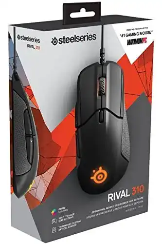 SteelSeries Rival 310 Optische USB-Maus für Rechtshänder