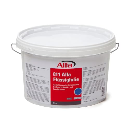 Flüssigfolie Alfa blau 5 kg – Abdichtung unter keramischen Belägen