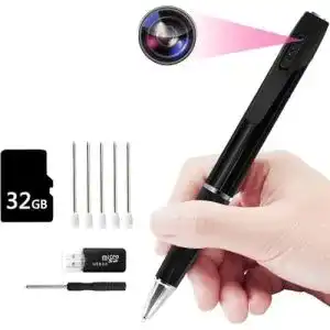 Kugelschreiber Kamera TANGMI Mini Kamera mit 1080P Videoauflösung