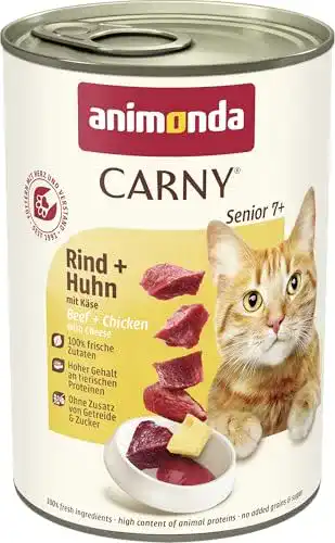 Animonda Katzenfutter Carny Senior für ältere Katzen