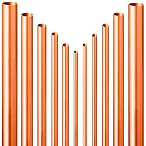 Kupferrohr Megahaustechnik Außendurchmesser 10 mm 25 cm Länge