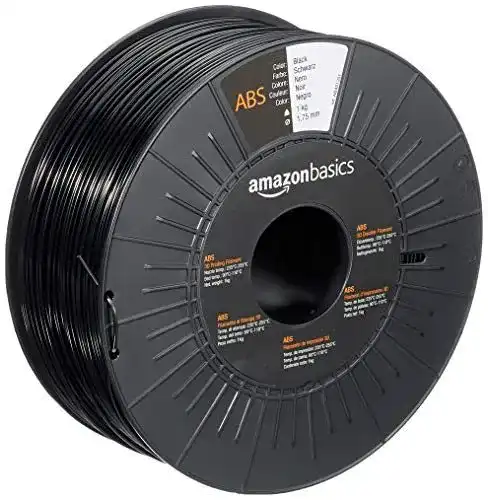 ABS-Filament von Amazon Basics 1,75 mm schwarz, 1 kg Spule