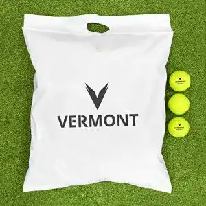 Drucklose Tennisbälle Vermont Trainingsbälle im 60er-Eimer