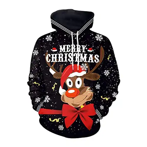 Weihnachtspullover für Damen von SOOUICKER – Hoodie für die Festtage