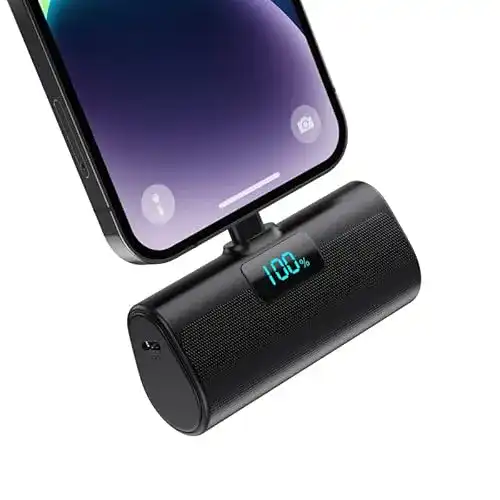HETP Mini Powerbank 5200mAh für iPhone mit Schnellladefunktion
