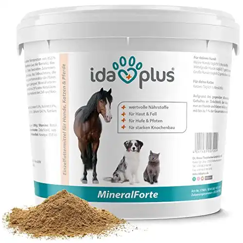 Mineralfutter für Pferde Ida Plus Mineral-Forte mit wichtigen Mineralien
