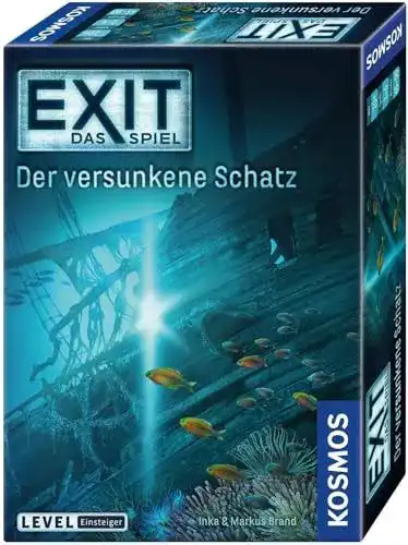 Exit-Spiel Kosmos 694050 – Das Spiel Der versunkene Schatz