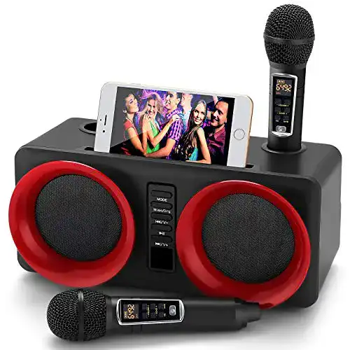 Auna Karaoke-Anlage Rubehoow für einfache Bedienung und Gesangsdarbietungen