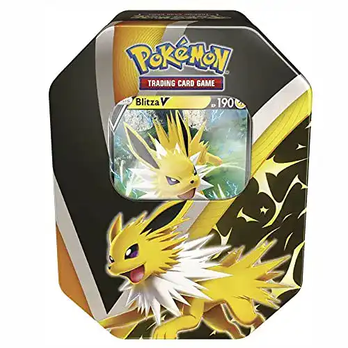 Pokémon Box PKM Herbst V Tin 97 für das Sammelkartenspiel