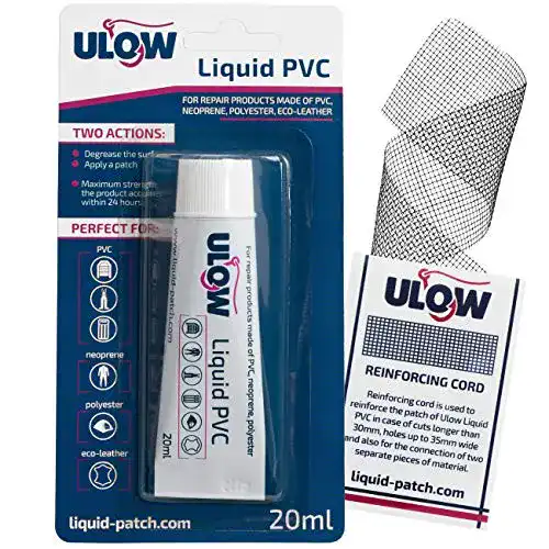 Pool Reparaturset Ulow Liquid PVC für Schlauchboote und Luftmatratzen